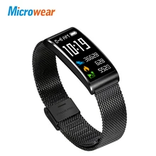 smart watches Microwear X3 bracelet wristband bluetooth heart rate blood pressure message reminder Sleep Monitor android ios