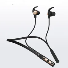 PHSOULTONE Bluetooth наушники шейные Спортивные Беспроводные наушники Металлические Магнитные беспроводные наушники бас наушники для Xiaomi IPhone