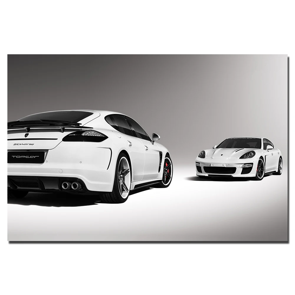 Panamera Stingray Supercar постер печать на холсте картины для домашнего декора Настенная