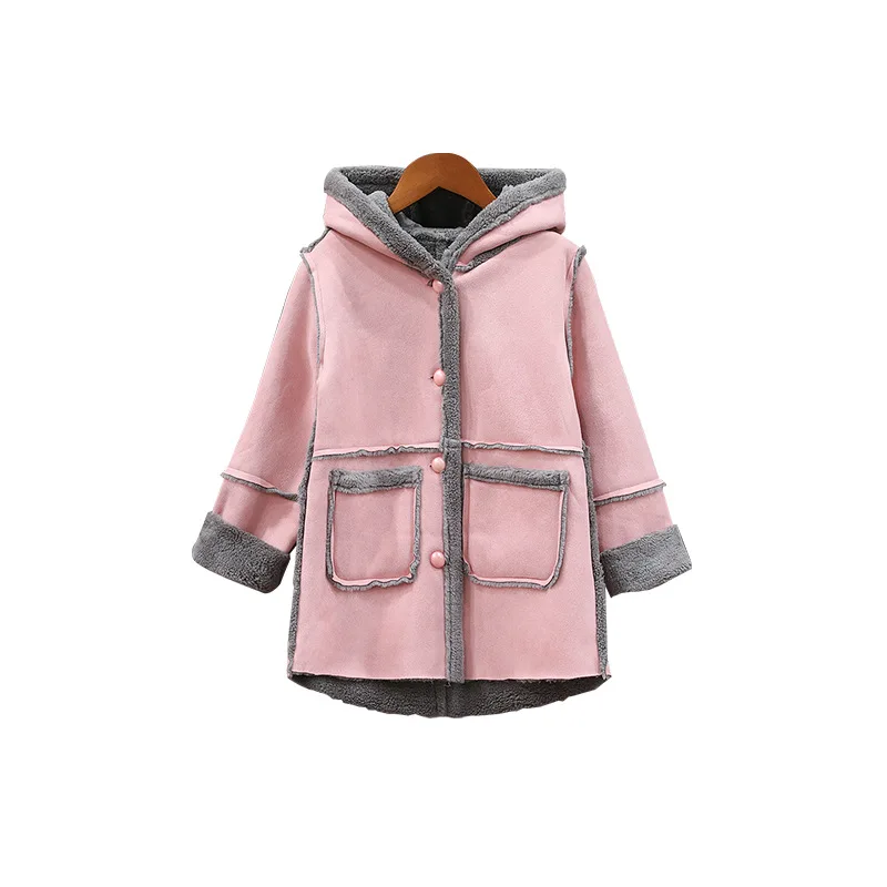Куртки для маленьких девочек Водонепроницаемый открытый Детская одежда спортивные Повседневное пальто с капюшоном флис теплая верхняя одежда 10 Для детей 12–14 лет