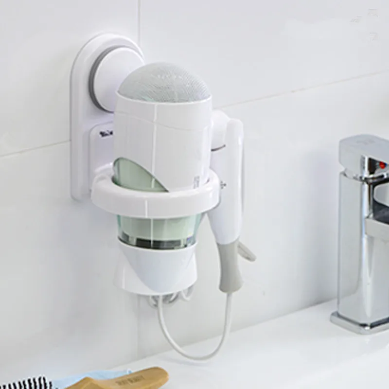 

Gerber sucker hairdryer holder seamless hair dryer wall rack bathroom hair dryer machine shelf No drilling installation