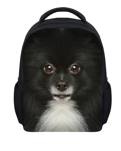 Дизайнер 12 дюймов милая собака печати школьные Рюкзаки животных зоопарка Обувь для девочек дошкольного рюкзак Детский сад Bookbags - Цвет: 5797F