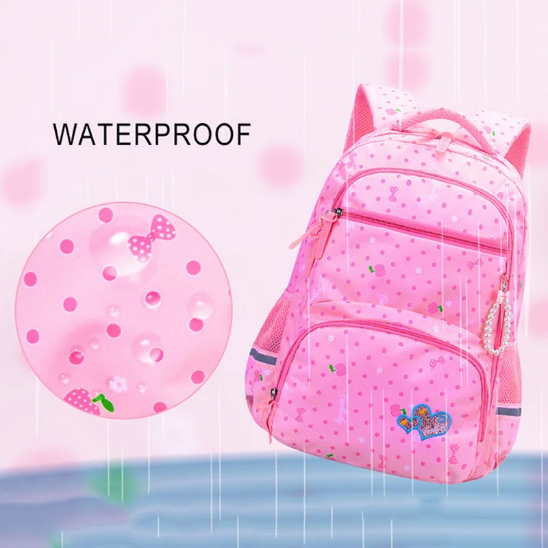 Детская школьная сумка Mochila школьный ранец рюкзак для начальной школы для девочек и мальчиков сумка водонепроницаемый ортопедический рюкзак для детей