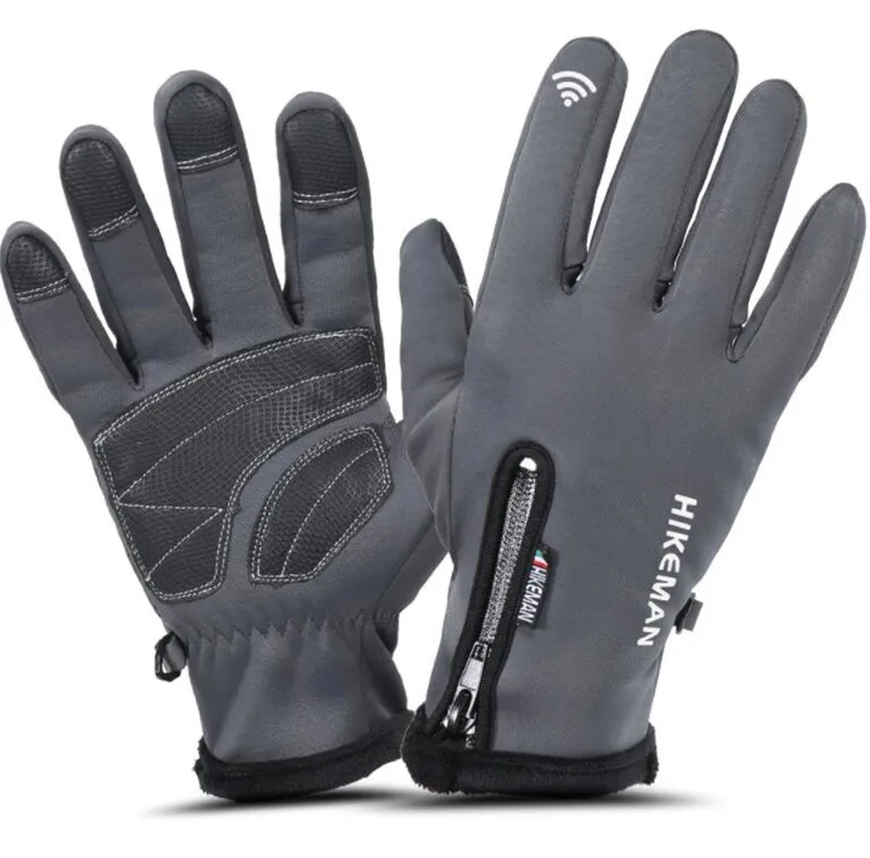 

Motorcycle Gloves Winter Warm Waterproof Windproof Protective Gloves Touch Screen Guantes Luvas Warm Fleece Lined Gloves