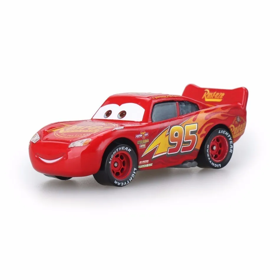 Disney Pixar Cars 2 34 Style Lightning Mcqueen Mater 1:55 Diecast Metal Alloy Model Car Birthday Gift Toys For Children Boys - Цвет: 03