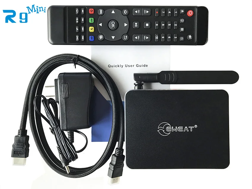 Eweat R9 Mini 2G/8G PK X96 X92 Android 6 0 Bluetooth 4 ТВ приставка 3D 4K BD ISO Realtek RTD 1295 Cortex A53 2 4G/5 8G WiFi|cortex a53|tv