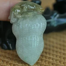 Влажная и нежная старая яма Huang Fei carvings жизнь богатый yu кулон Ruyi