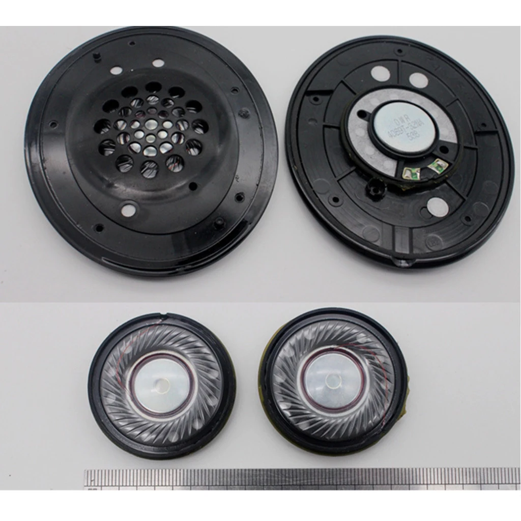 9.3x7.7x0.5 cm Universal Replace Parts Speaker Driver For Headphones 40mm