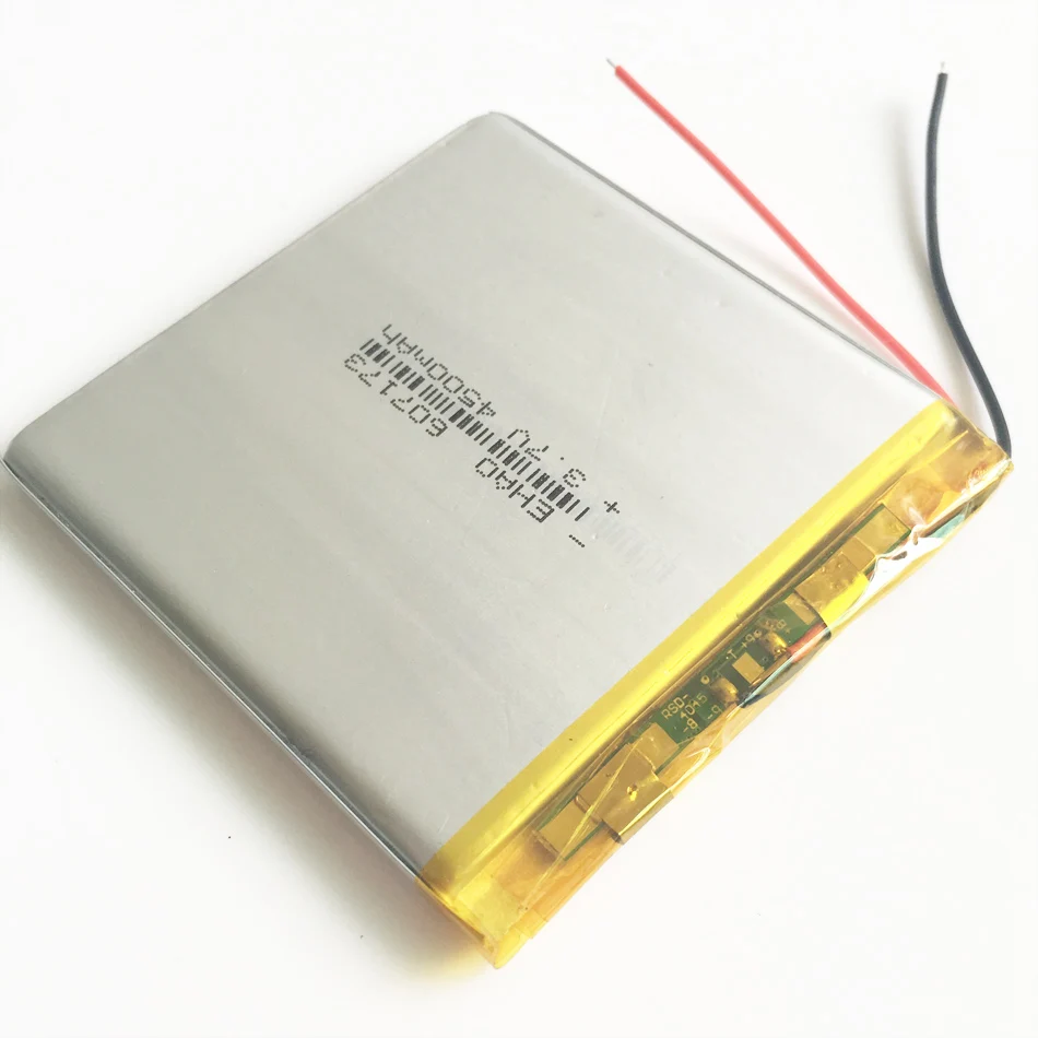 3,7 V 4500 mAh 607173 полимерный литий-полимерный перезаряжаемый аккумулятор для gps psp DVD, PAD Электронная книга планшет ПК блок питания для ноутбука