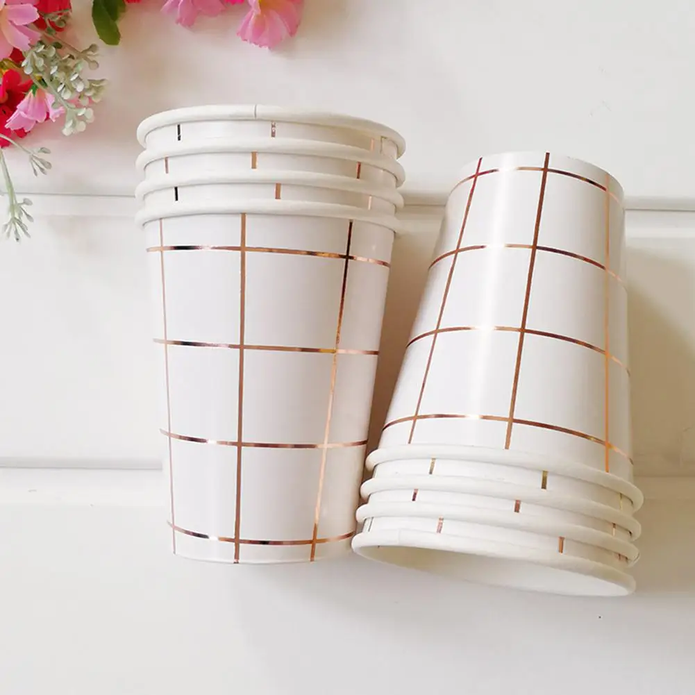 Buy 49pcs/set Nordic Style Simple Rose Gold Check