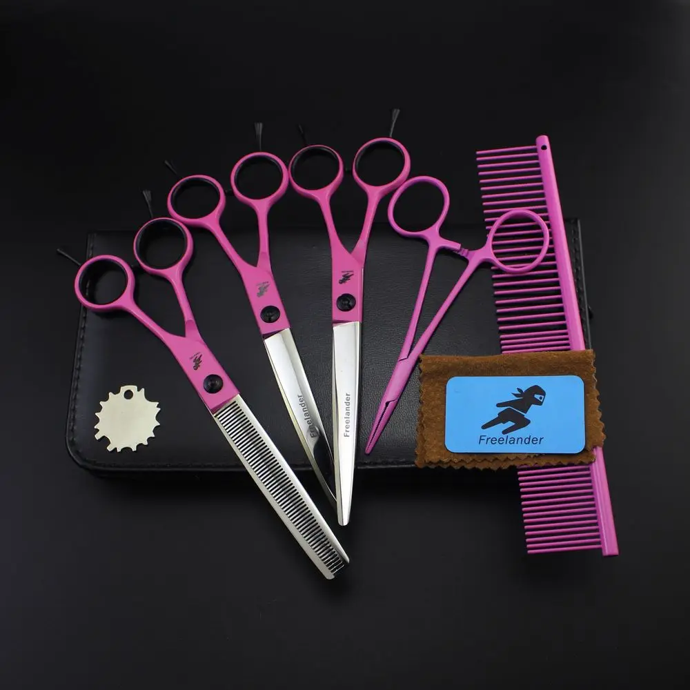 

Freelander Professional Pet Grooming Scissors Set 7 Inch,Dog Grooming Shears,Scissors For Dog Grooming,Pet Makas