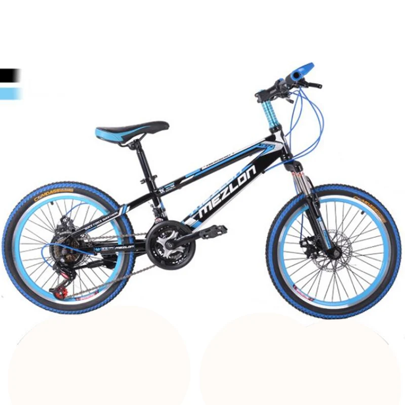 Excellent Mountain Bike 20 Inch Double Disc Brake 21 Speed 30 Spoke Wheel Bicycle Multi-Color Optional 0