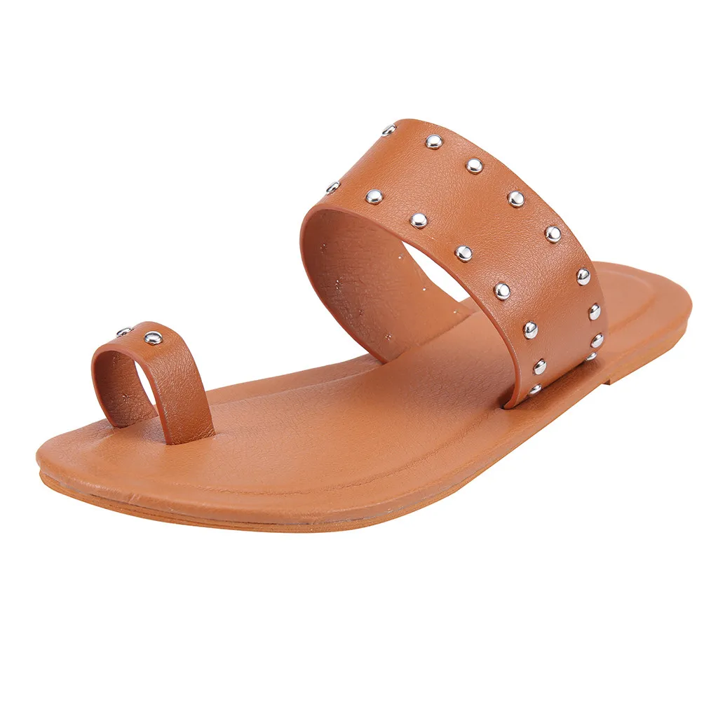 SAGACE/женские модные Вьетнамки с открытым носком пляжная обувь на плоской подошве