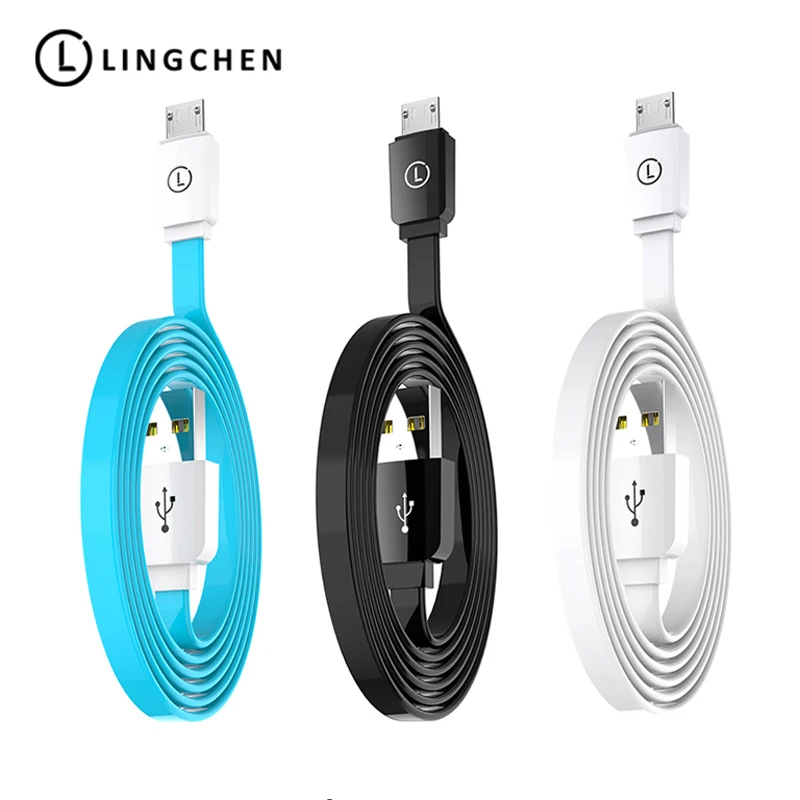LINGCHEN المصغّر usb كابل 2A سريع كابل شحن المصغّر usb ل شاحن هاتف محمول يعمل بنظام تشغيل أندرويد جهاز كابل شاحن مزامنة البيانات ل سامسونج LINGCHEN المصغّر usb كابل 2A سريع كابل شحن المصغّر usb ل شاحن هاتف محمول يعمل بنظام تشغيل أندرويد جهاز كابل شاحن مزامنة البيانات ل سامسونج