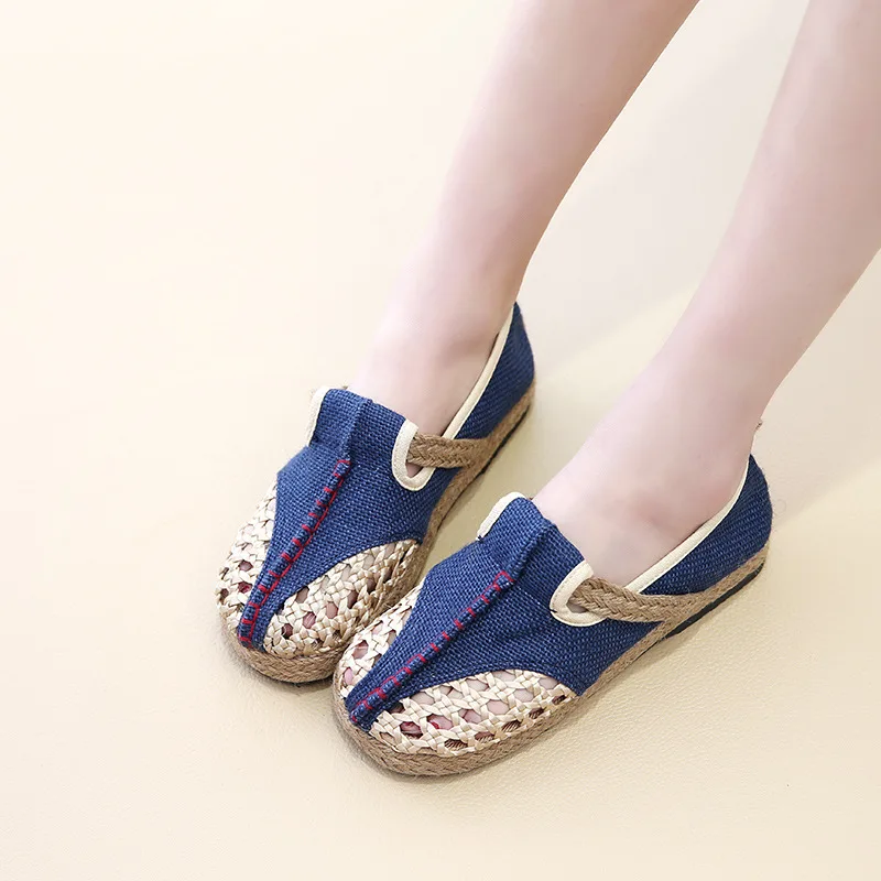 

4171P folk style summer college wind female single shoes wholesale