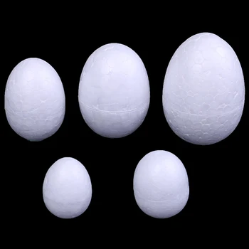 

10pcs/set 3-7cm Foam Egg Ball Modelling Polystyrene Styrofoam For DIY Christmas Day Or Easter Day Decoration DIY Craft