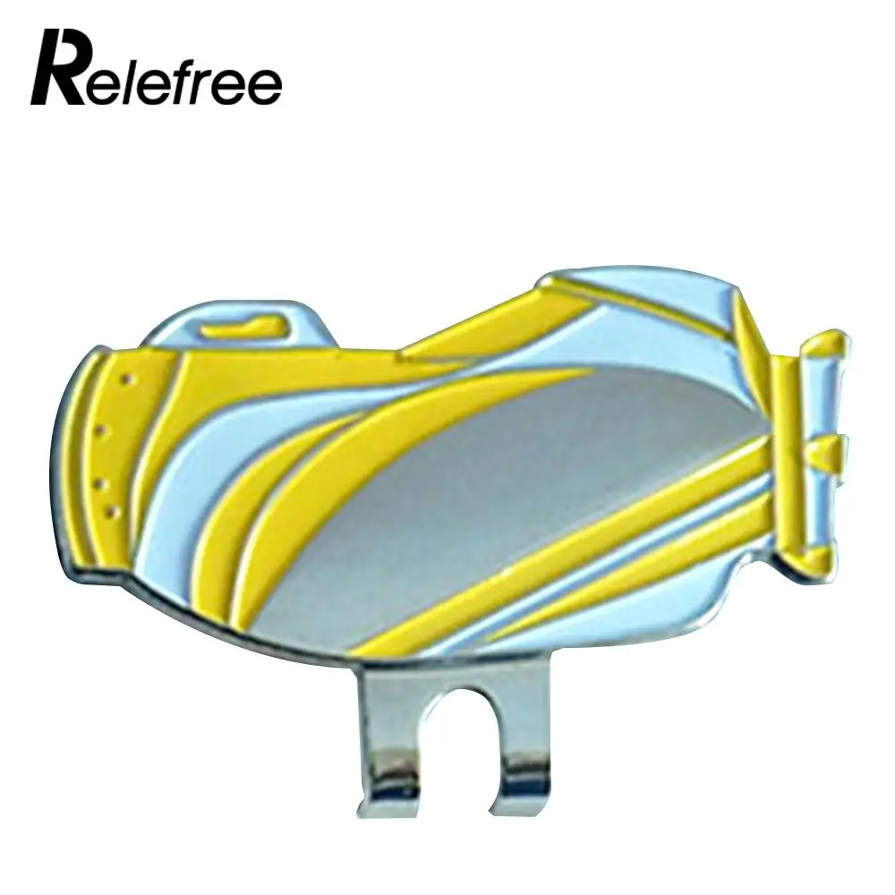 Golf Hat Clip Magnetic Gift Club Storage Shoes Alloy Golf Cap Clip Golf Ball Marker Durable Decoration Sports Sign Protect