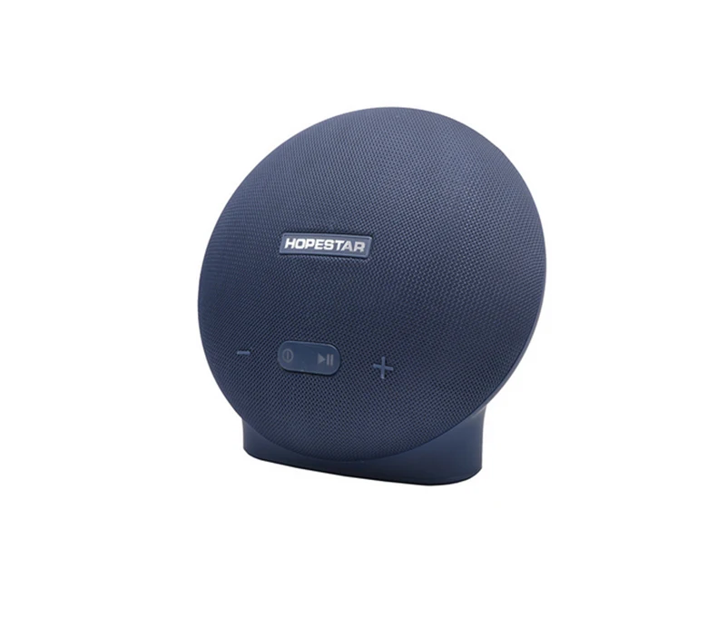 Hopestar Bluetooth Динамик Беспроводной MP3 parlantes Music Box Звук громкий Динамик S с круглые u-диск/Mic /Запасные Аккумуляторы для телефонов поддерживается - Цвет: Grey Speaker