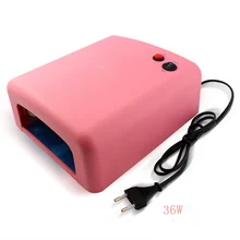 Professional Gel Nail Dryer High Quality 36W UV Lamp 220V EU US UK Plug Led Nail Lamp Curing Light Nail Beauty Art Dryer Tools