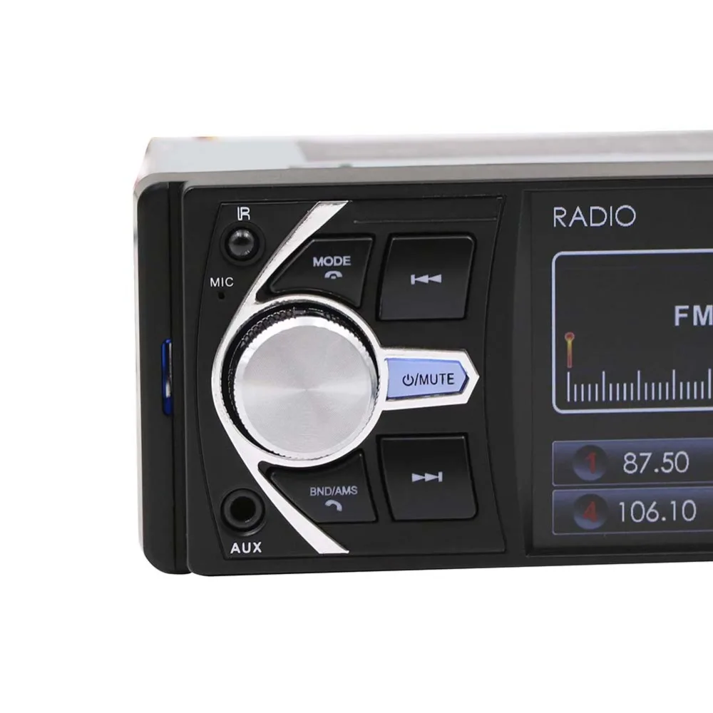 Vinerone магнитола 1 din автомагнитолы автомагнитола 4x60 1Din магнитофон USB AUX FM MP3 магнитолы для авто Поддержка заднего вида Камера