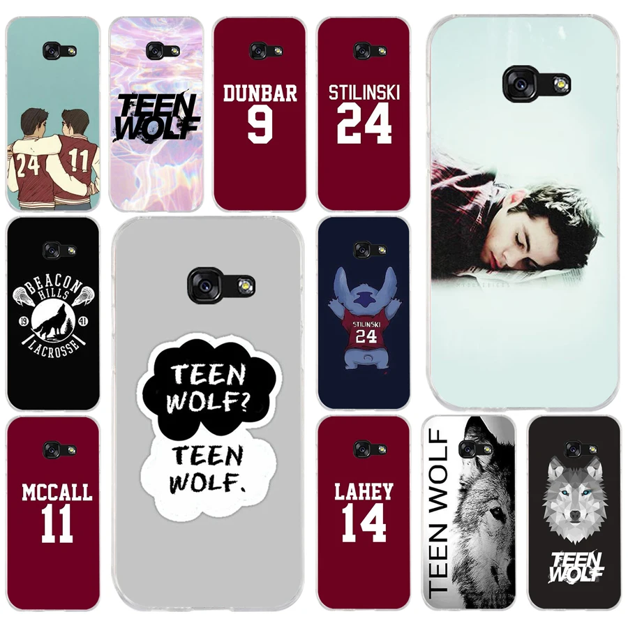 

122FG Teen Wolf Stilinski 24 McCALL 11 Soft Silicone Tpu Cover phone Case for Samsung a3 a5 2017 a6 plus a7 a8 2018 s6 7 8 9