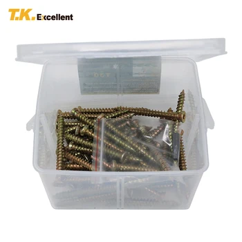 

T.K.EXCELLENT 51pcs/set M7.5x70mm Torx Flat Countersunk Masonry Screw Concrete Screw Kit For Hollow Wall Concrete Solid Drywall