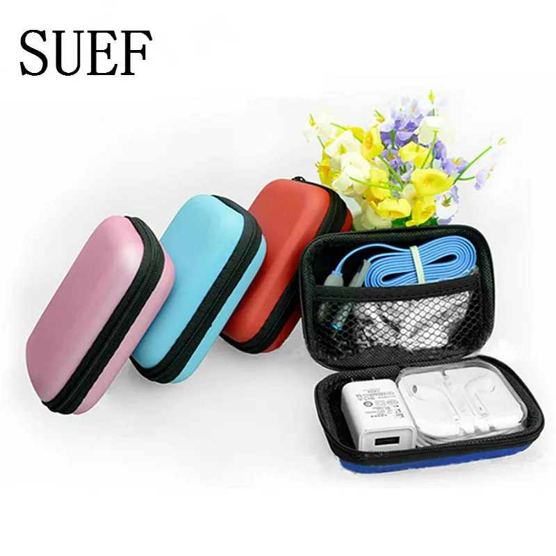 

SUEF 2018 Digital Storage Bag Mobile Phone Data Cable Charger Fingertips Package Zipper Bag Portable Zip Lock Organizer case @2