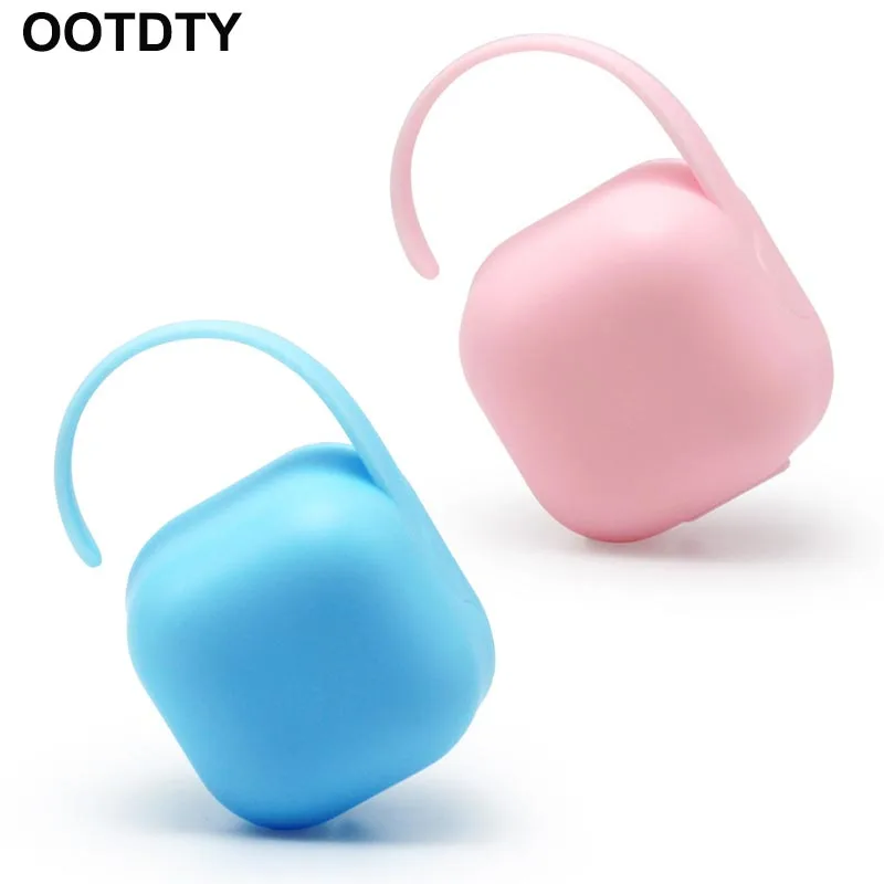 

Pacifier Storage Box Nipple Dustproof Soother Container Outdoor Portable Holder