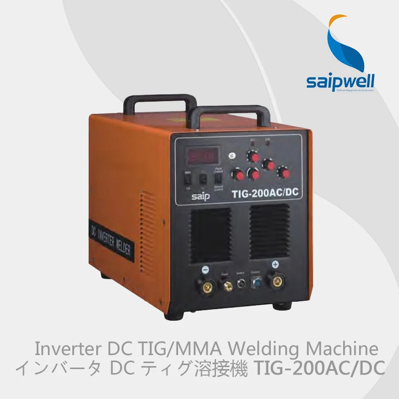 Saipwell IGBT INVERTER Portable Stainless steel TIG Welder Machine with Pulse welding function TIG-200 AC/DC | Инструменты