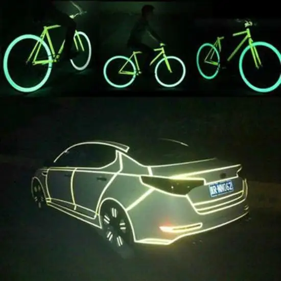 Автомобиль-Стайлинг Ночная Волшебная светоотражающая лента для автомобиля