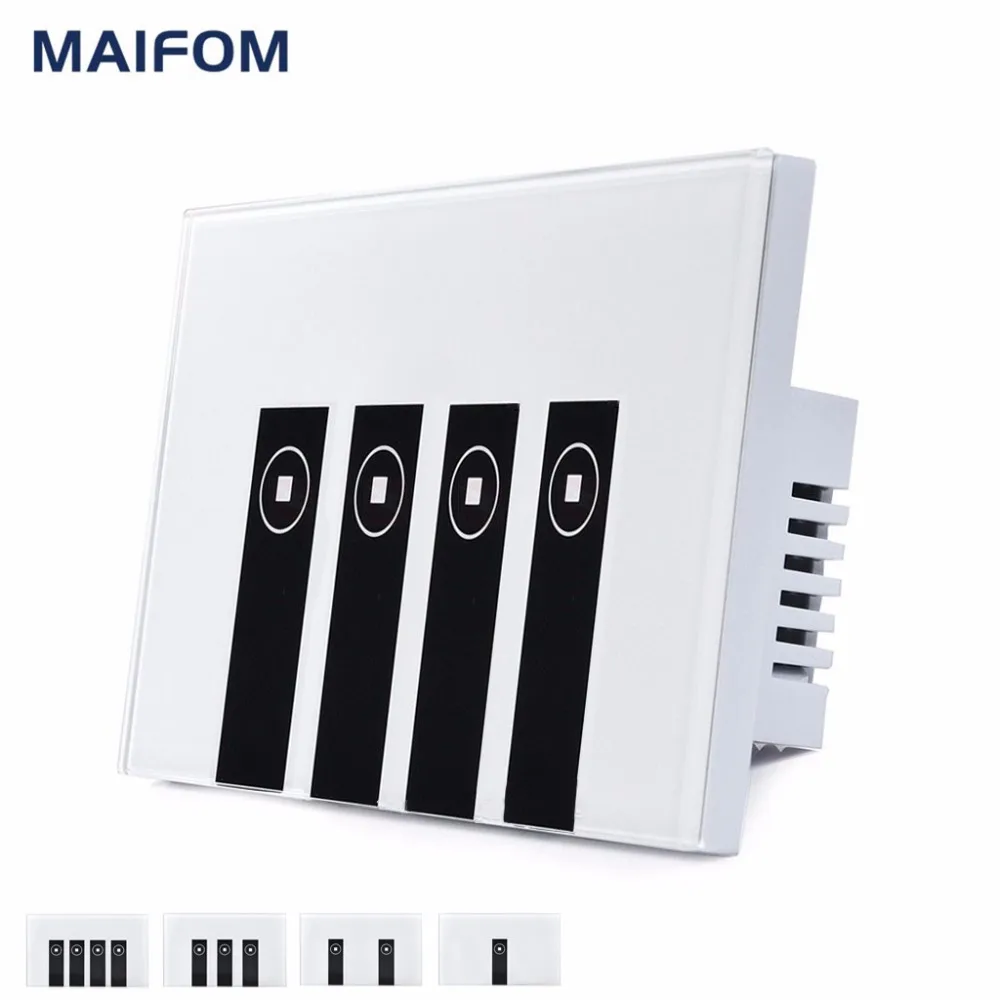 MAIFOM Wi Fi сенсорный переключатель Ewelink приложение управление стекло сенсорной