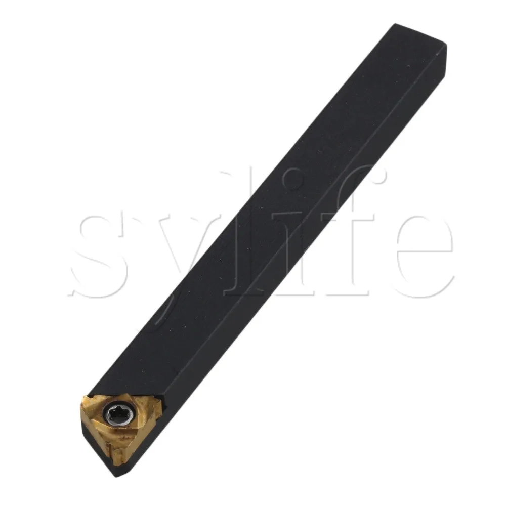 

Black 6x8MM 45# Steel External Threading Steel Lathe Turning Tool Holder