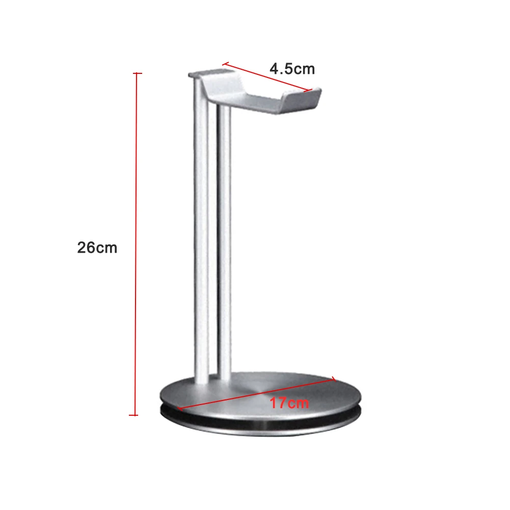 Fashion Universal Headset Stand Holder Bracket Display Rack Organizer Plastic For Bracket and Headphone Cable Storage