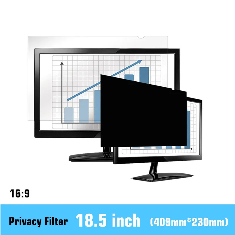 Prix pour 2 PCS/lot 18.5 pouce Filtre de Confidentialité LCD Écran De Protection film pour Écran Large 16:9 Ordinateur 409mm * 230mm Prix pour 2 PCS/lot 18.5 pouce Filtre de Confidentialité LCD Écran De Protection film pour Écran Large 16:9 Ordinateur 409mm * 230mm