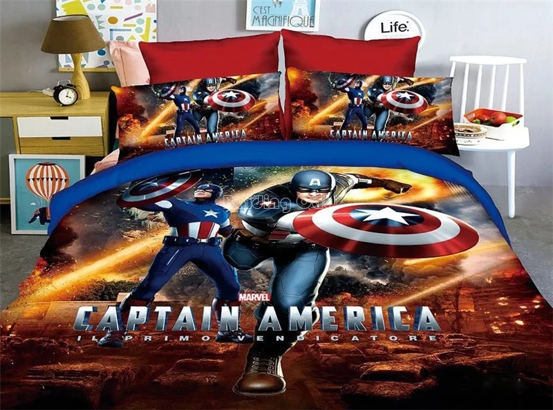 Dos desenhos animados spiderman jogo de cama