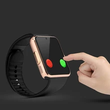 Bluetooth умные часы Smartwatch сенсорный экран Bluetooth Смарт-часы с камерой умные часы с sim-картой TF