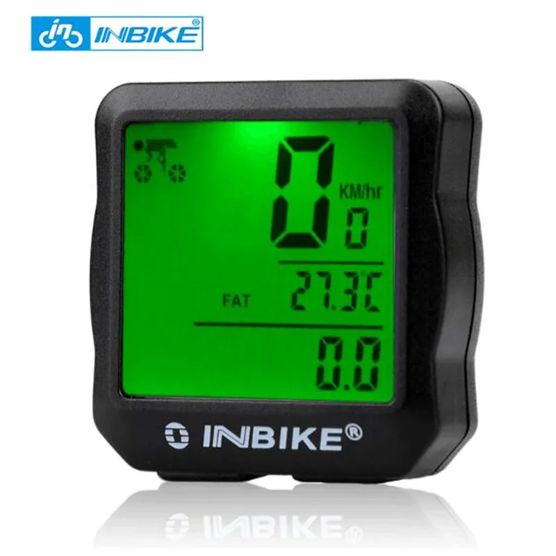 

INBIKE Wired Bike Computer Waterproof Backlight Bicycle Computer Digital Speedometer Cycle Velo Computer Odometer 528