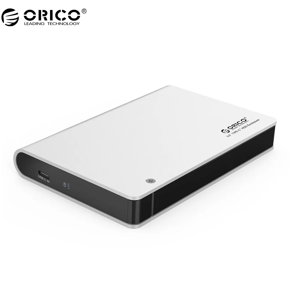 ORICO 2598C3 2 5 inch Hard Drive Enclosure with USB Type C Port for HDD SDD