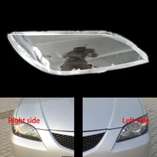 Корпус фары абажур фары крышка лампы фары стеклянный корпус для Mazda 3 M3(седан) 06-12