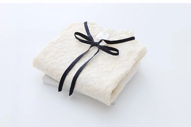 Children Bottoming Shirt 2018 Spring Autumn Kids Clothes White Solid Color Trumpet Long Sleeve T-Shirt For Girls 10 Years (5)
