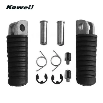 

KOWELL Foot Pegs Front Footrest Pedals For Kawasaki EX250 NINJA 250 ER-4F KLE650 EX250 ER-4F Ninja 400 KLE650 VERSYS 650 GTR1400