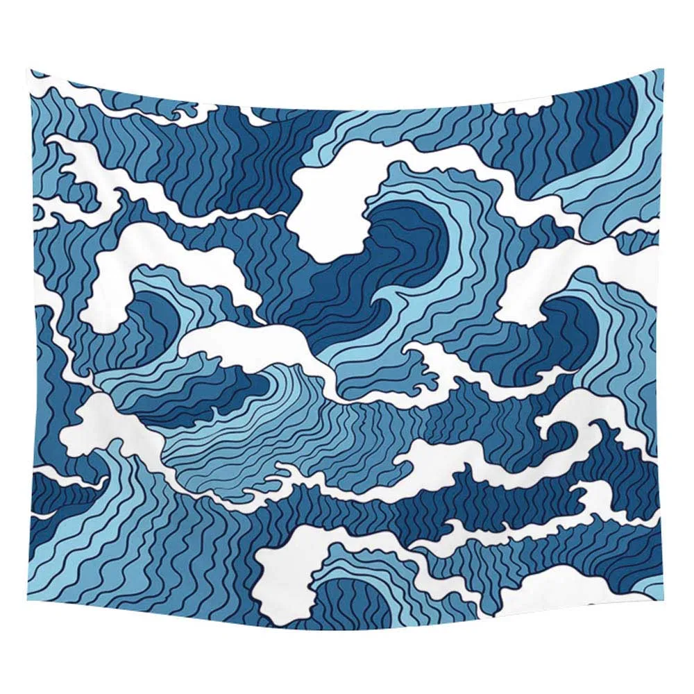 Постельные принадлежности Outlet океан Geometirc полоса Акварельная стена гобелен покрывало пляжное полотенце Йога коврик для пикника 150 см x 130 см 200 см x 150 см - Цвет: GT-9-12