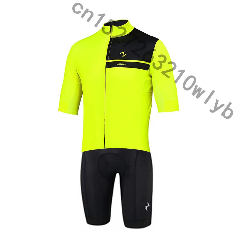 Morvelo Велоспорт Джерси Pro team Велоспорт Джерси летняя одежда для езды дышащая быстросохнущая короткий рукав шерстяной облегающий Костюм ciclismo
