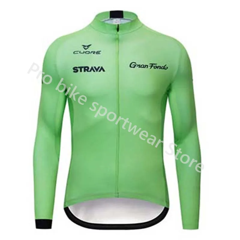 Ropa ciclismo Strava весенне-осенняя мужская велосипедная одежда с длинными рукавами профессиональная команда Велоспорт Джерси гоночный велосипед велосипедная одежда D25