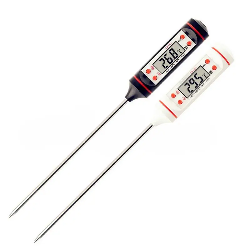 

Lightweight portable 1pc TP-101 Digital Cooking Household Thermometer Food/Milk/Water Temperature Meter BBQ Kitchen Pen Style