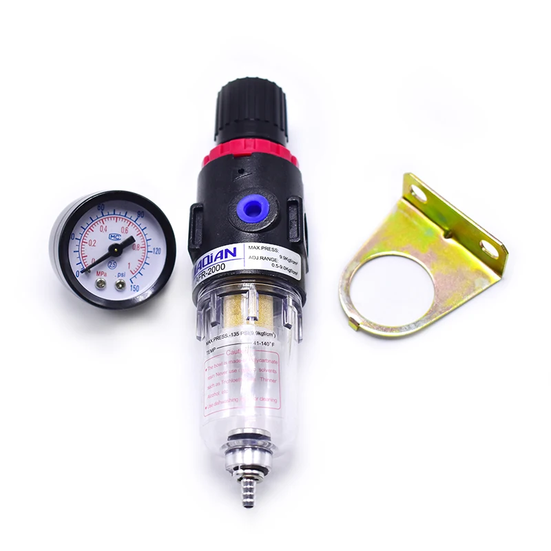 

Wholesale Price AFR-2000 Pneumatic Filter Regulator Air Treatment Unit Pressure Gauge AFR2000 Pressure Switches For Dropshipping