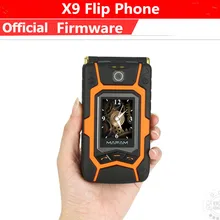 Land флип-телефон Rover X9 двойной экран ударопрочный двойной SIM длинный режим ожидания FM мобильный телефон для пожилых людей P008