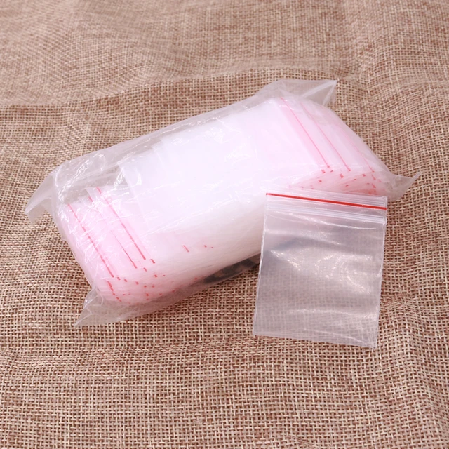 Wholesale 100 Pack Mini Small Plastic Zip Bags For Jewelry, Herbs, And Small  Items From High420, $2.87