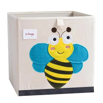 

Toys Case Box Eco-friendly Waterproof Fabric Storage Box Without Cover Storage Cubes Origanizer for Containing Kids Toys Storage