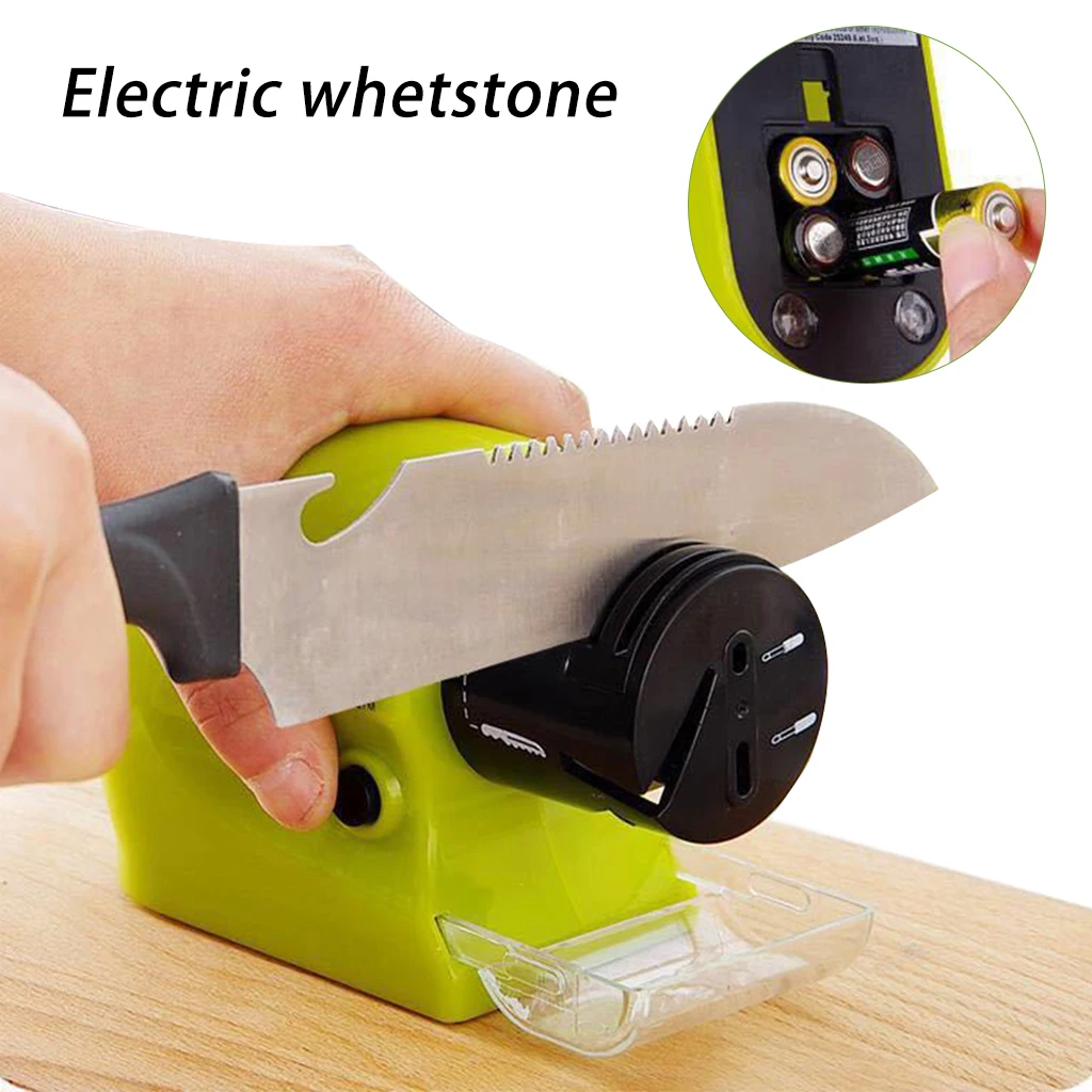 Professional Electric Knife Sharpener Motorized Knife Sharpener Motorized High-Speed Sharpening Rotating Household Tool